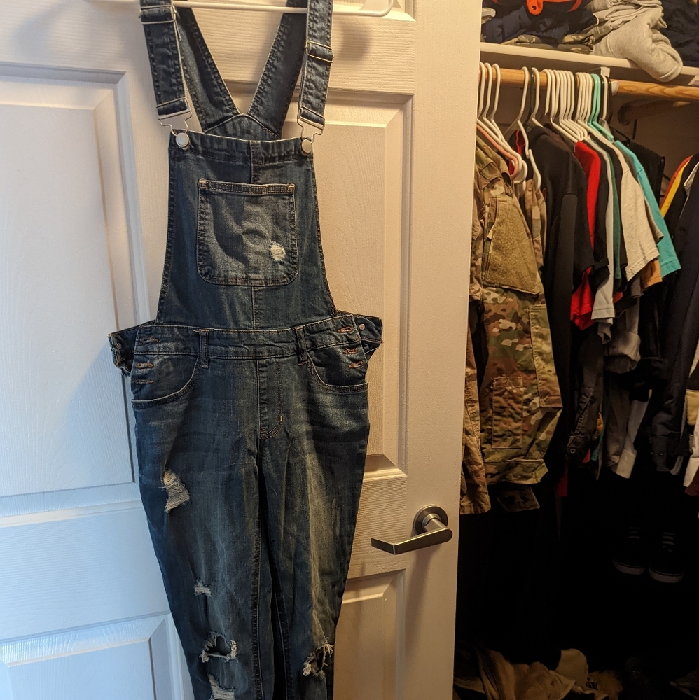 jean overalls women's